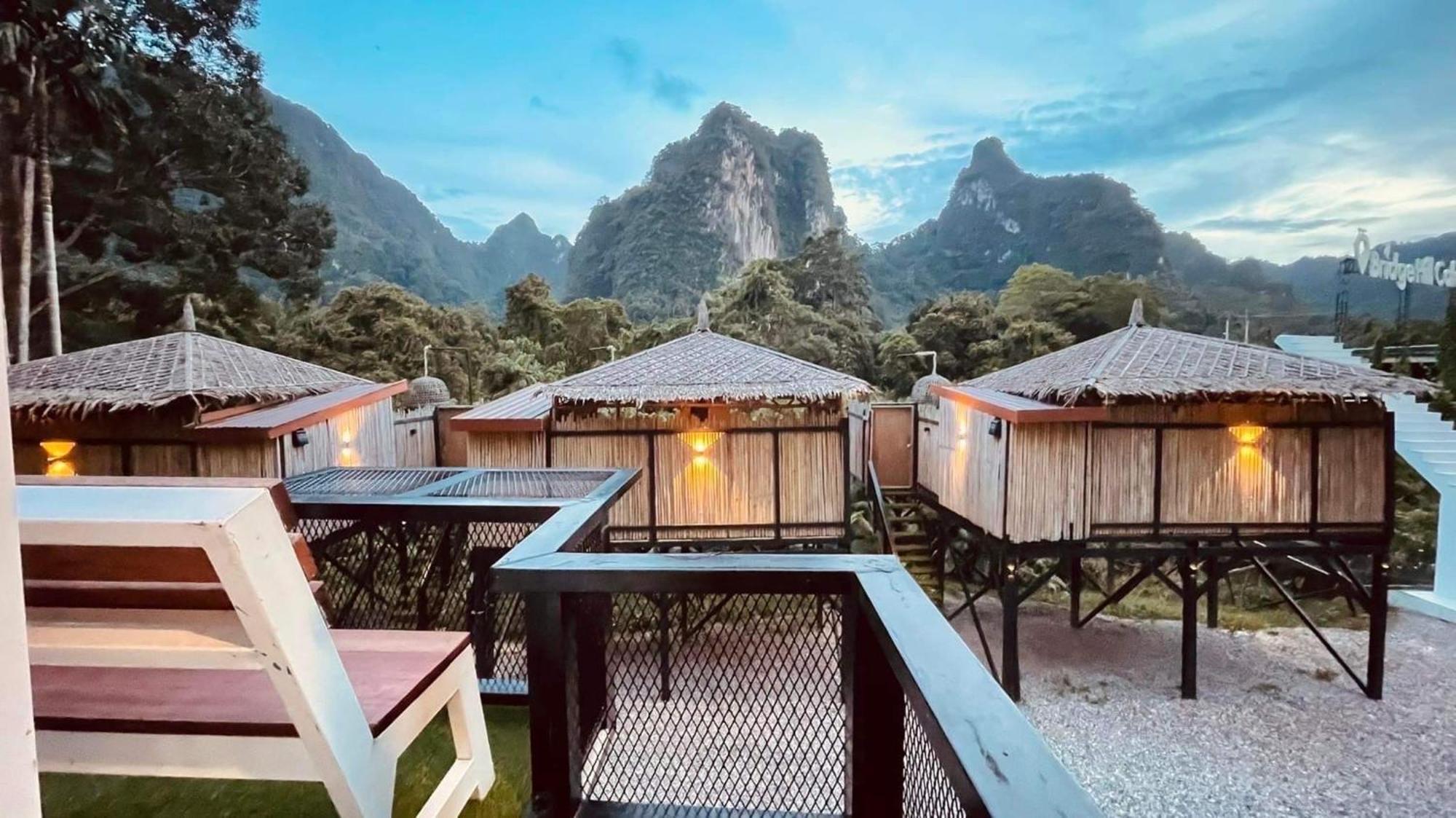 Hotel Bridge Hill Cafe Glamping Khao Sok National Park Zewnętrze zdjęcie
